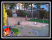 Original layout fenced area for dog run bark dust 30 x 40